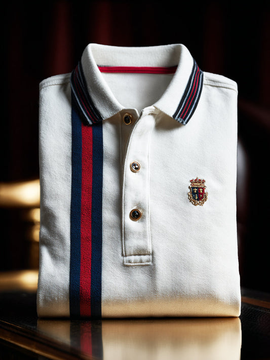 Retro Royal Premium Koszula Polo Business z krótkim rękawem