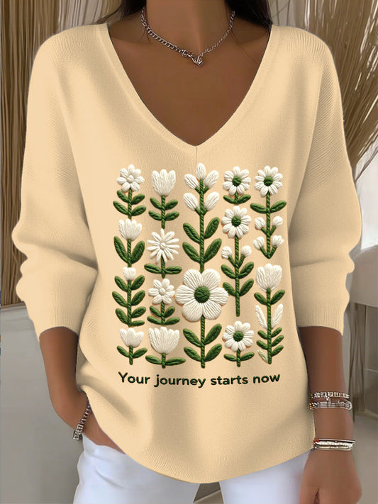 Damski uroczy top z kwiatowym dekoltem w szpic