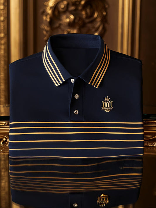 Męska koszulka polo Vintage Holiday Business Casual