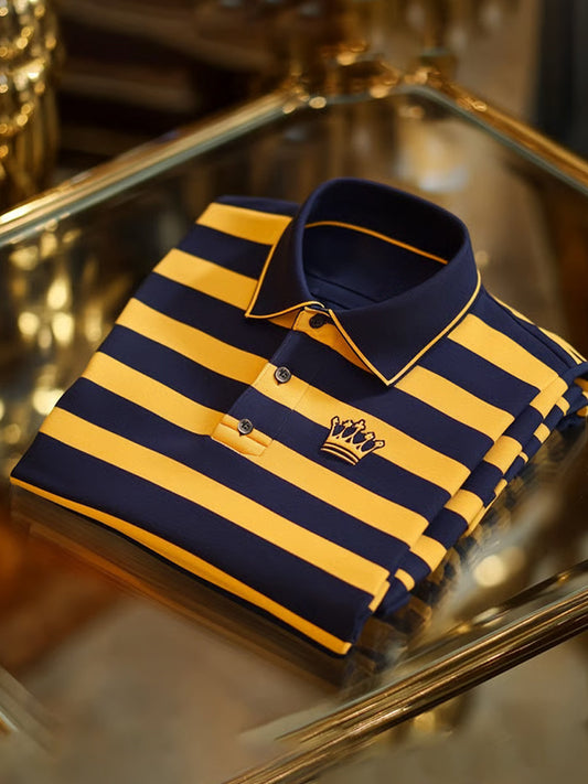 Męska koszulka polo Vintage Holiday Business Casual