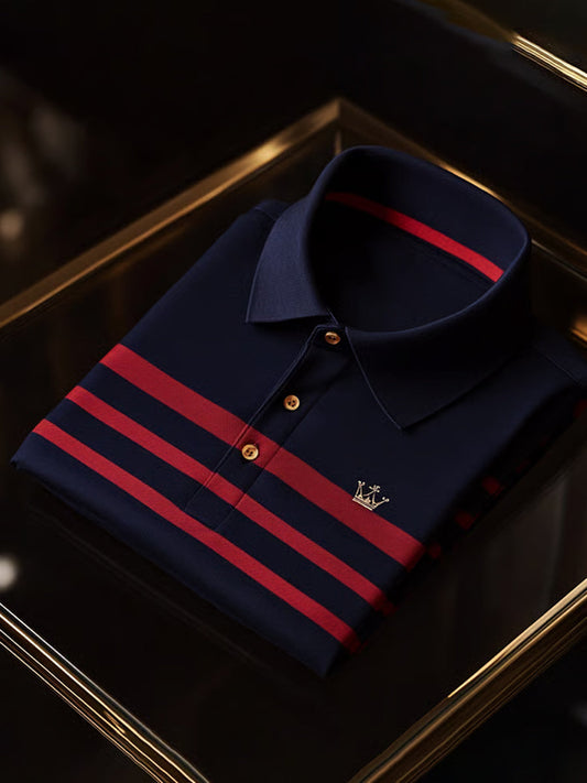 Męska koszulka polo Vintage Holiday Business Casual