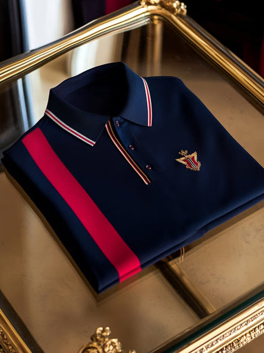 Męska koszulka polo Vintage Holiday Business Casual