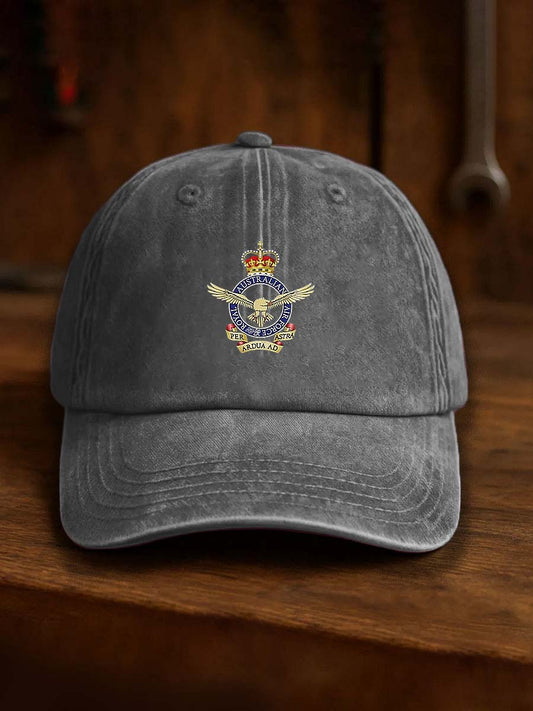 Vintage odznaka australijska flaga Kapelusze z nadrukiem