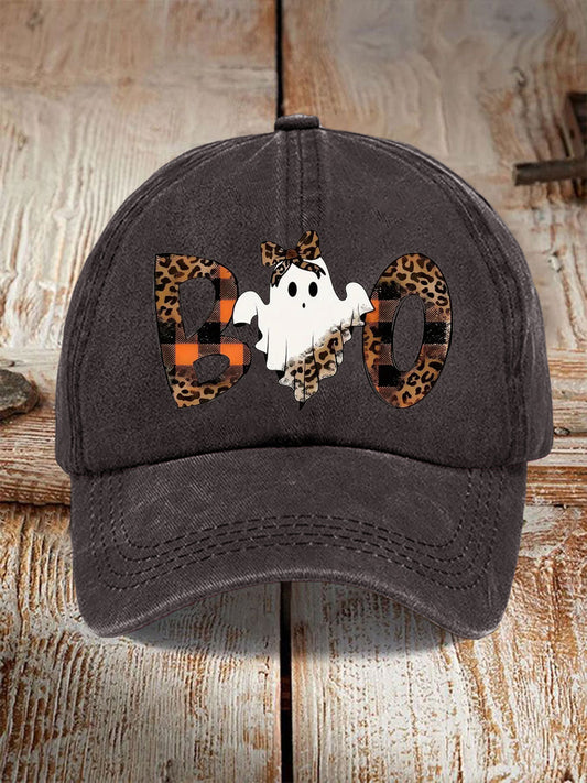 Kapelusz z nadrukiem Duch na Halloween Unisex