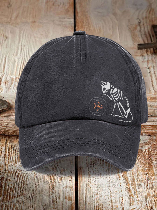 Kapelusz z nadrukiem na Halloween dla obu płci