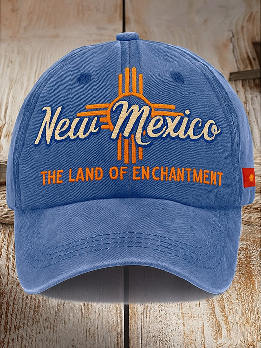 Stój silny z czapką baseballową Ruidoso New Mexico z nadrukiem Vintage Retro Unisex Resort