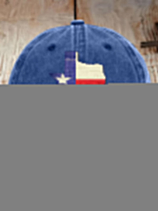 🙏💔Dołącz do nas w modlitwie za Tek sas.🙏Czapka baseballowa retro z silnym nadrukiem Texas