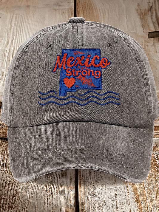 Stój silny z czapką baseballową Ruidoso New Mexico z nadrukiem Vintage Retro Unisex Resort