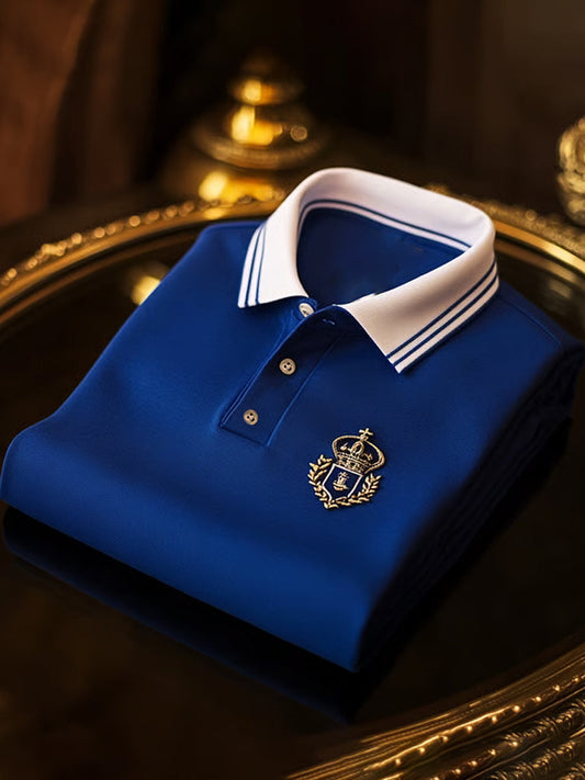 Męska koszulka polo Vintage Holiday Business Casual