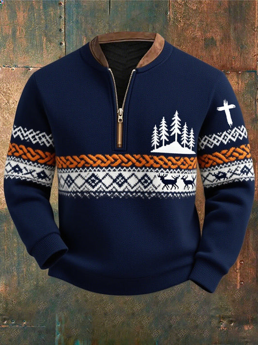 Męska bluza w stylu vintage Art Faith Casual