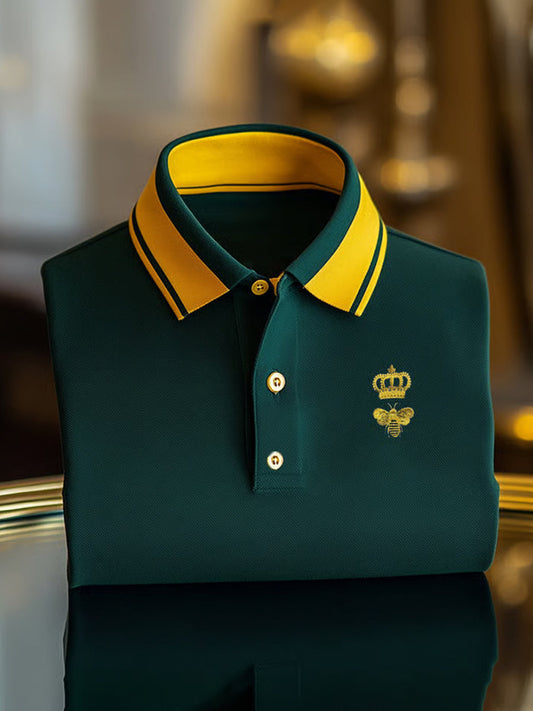 Męska koszulka polo Vintage Holiday Business Casual