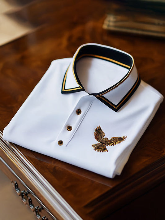 Męska koszulka polo Vintage Holiday Business Casual