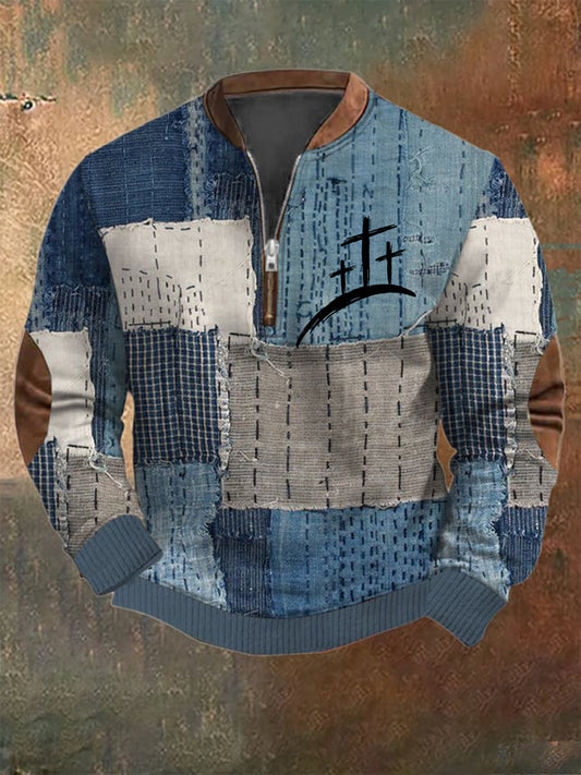 Męska bluza w stylu vintage Art Faith Casual