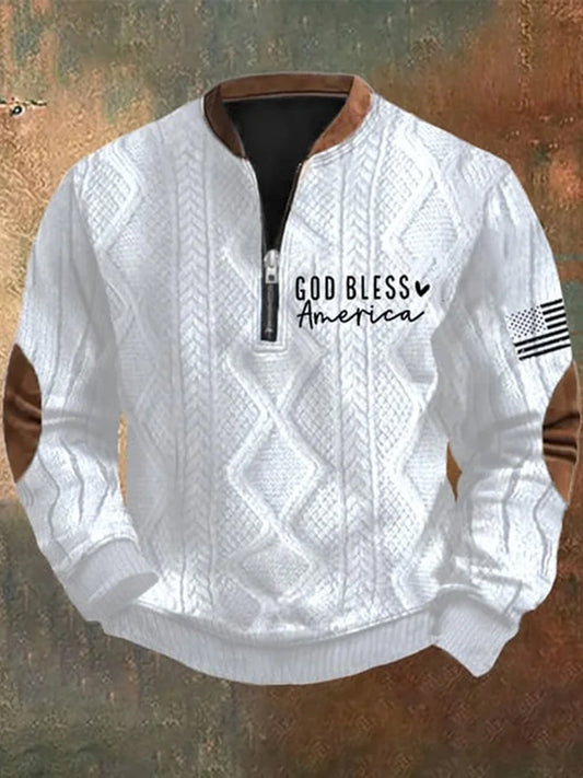 Męska bluza w stylu vintage Art Faith Casual