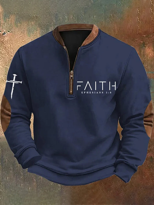 Męska bluza w stylu vintage Art Faith Casual