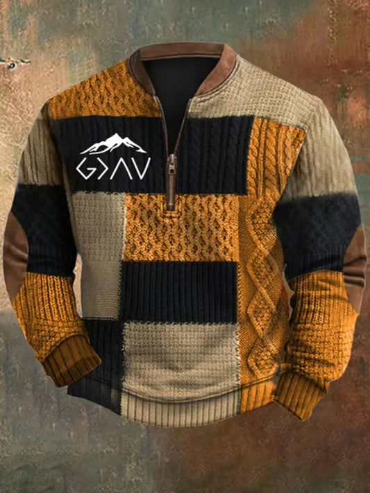 Męska bluza w stylu vintage Art Faith Casual