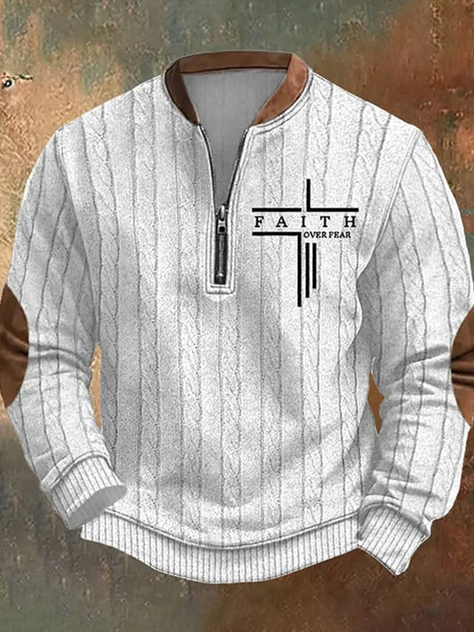 Męska bluza w stylu vintage Art Faith Casual