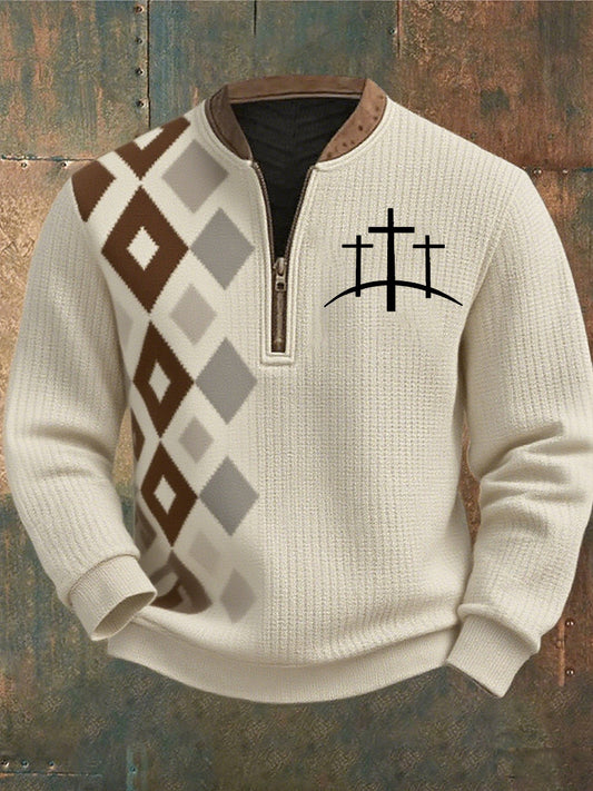 Męska bluza w stylu vintage Art Faith Casual