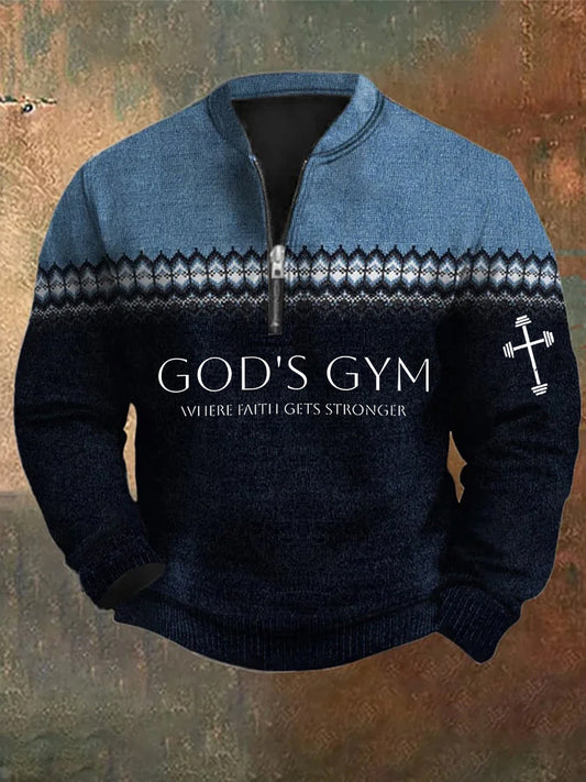 Męska bluza w stylu vintage Art Faith Casual