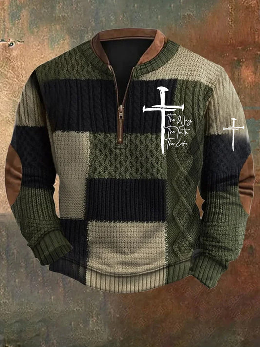 Męska bluza w stylu vintage Art Faith Casual