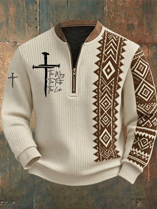 Męska bluza w stylu vintage Art Faith Casual