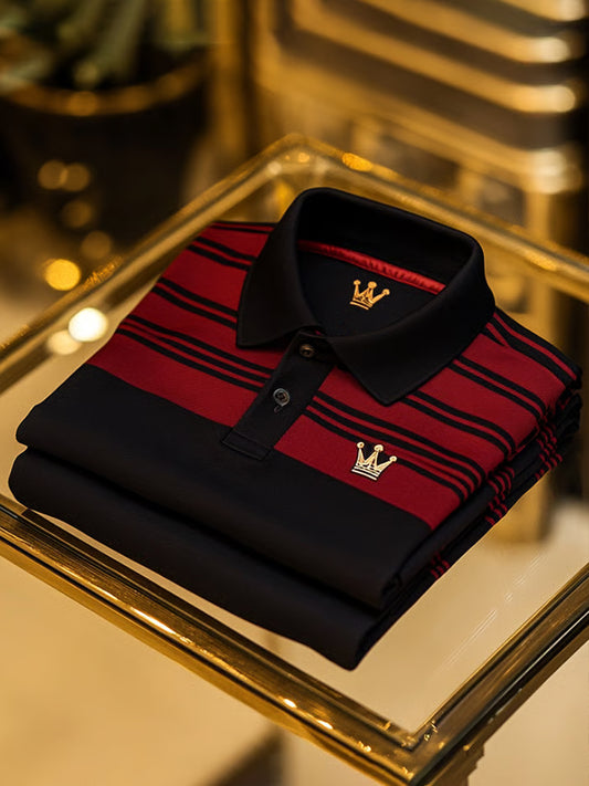 Męska koszulka polo Vintage Holiday Business Casual