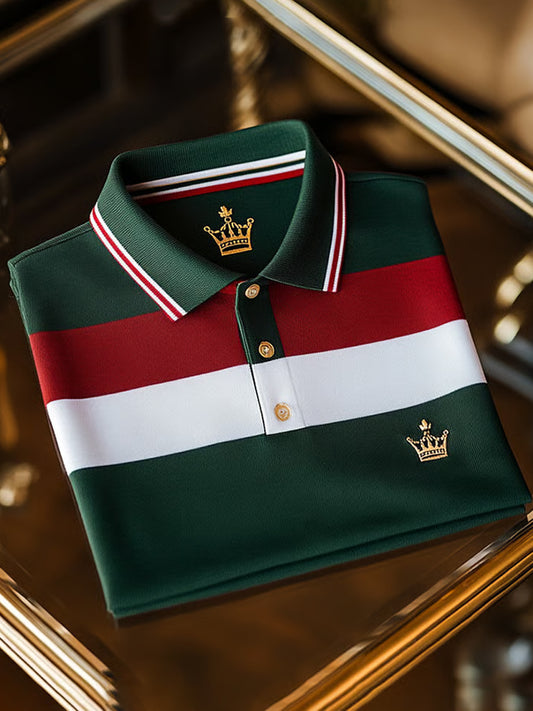 Męska koszulka polo Vintage Holiday Business Casual