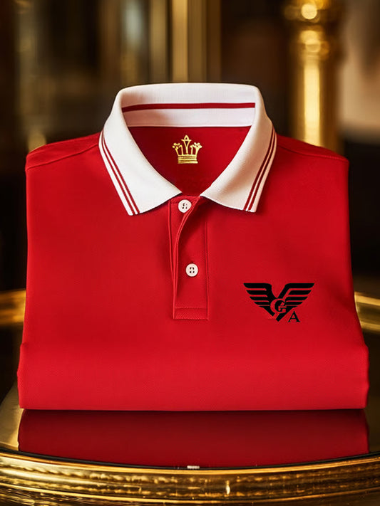 Męska koszulka polo Vintage Holiday Business Casual