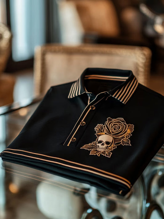 Męska koszulka polo Vintage Holiday Business Casual