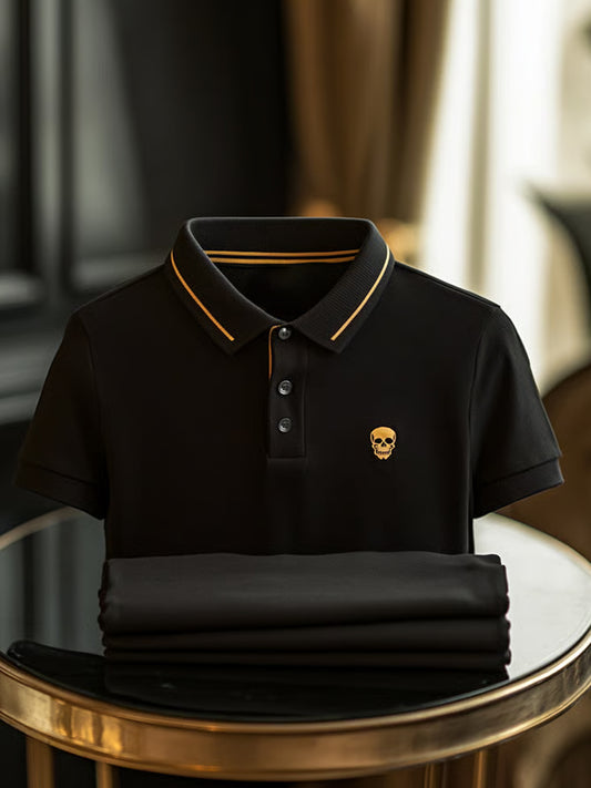 Męska koszulka polo Vintage Holiday Business Casual