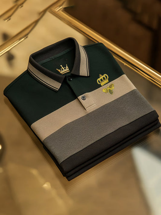 Męska koszulka polo Vintage Holiday Business Casual