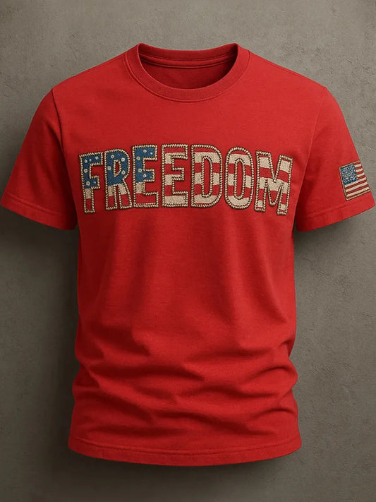 Męska koszulka pamiątkowa Charlie Kirk Turning Point USA Trump