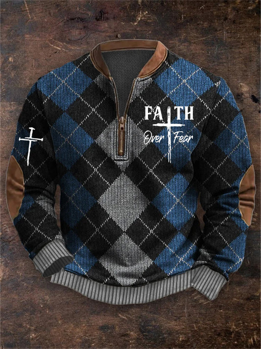 Męska bluza w stylu vintage Art Faith Casual