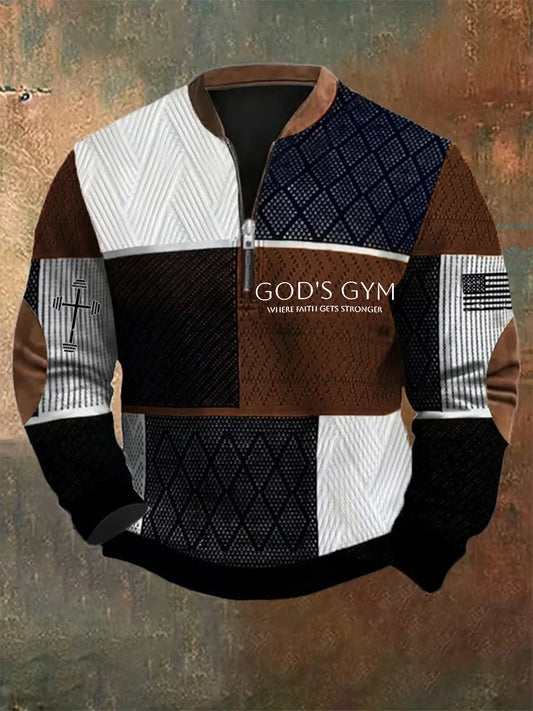 Męska bluza w stylu vintage Art Faith Casual