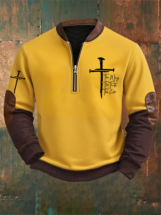 Męska bluza w stylu vintage Art Faith Casual