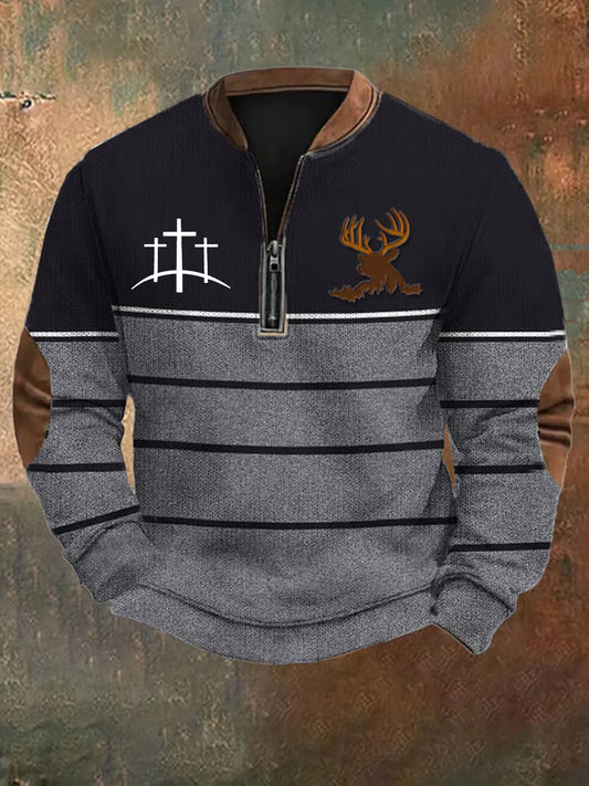 Męska bluza w stylu vintage Art Faith Casual