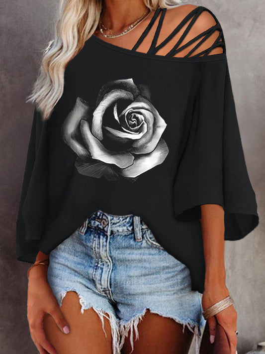 Damska sukienka z krótkim rękawem w stylu retro z tektury falistej z dekoltem w szpic