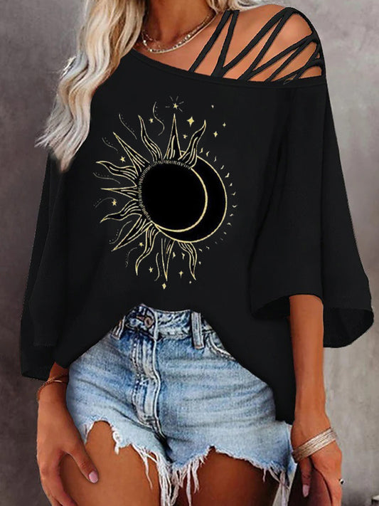 Damska sukienka z krótkim rękawem w stylu retro z tektury falistej z dekoltem w szpic