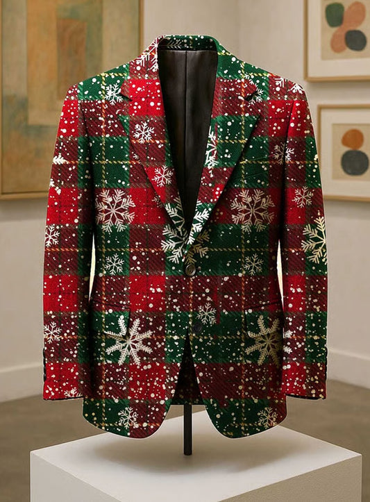 Męski Vintage Business Casual Blazer