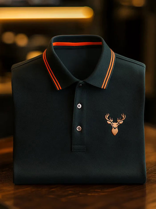 Męska koszulka polo Vintage Holiday Business Casual