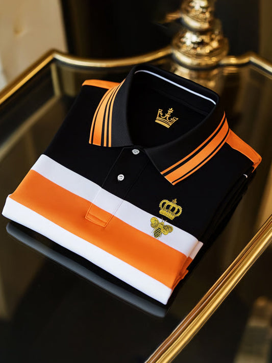 Męska koszulka polo Vintage Holiday Business Casual