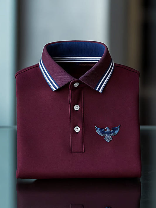 Męska koszulka polo Vintage Holiday Business Casual