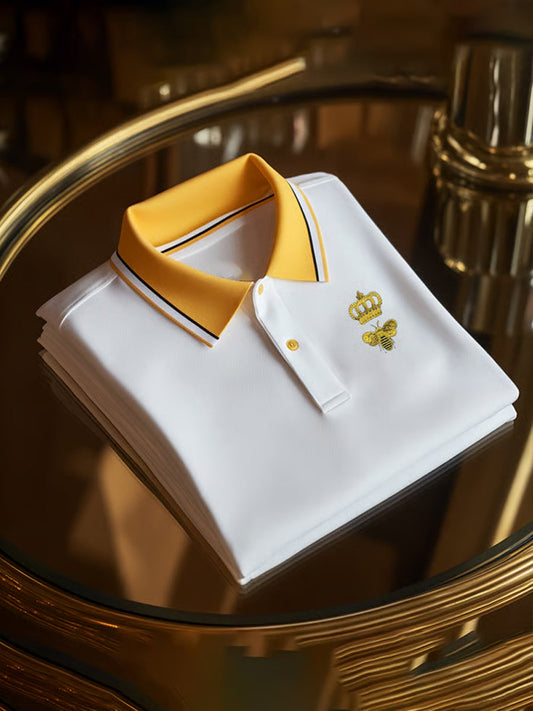 Męska koszulka polo Vintage Holiday Business Casual