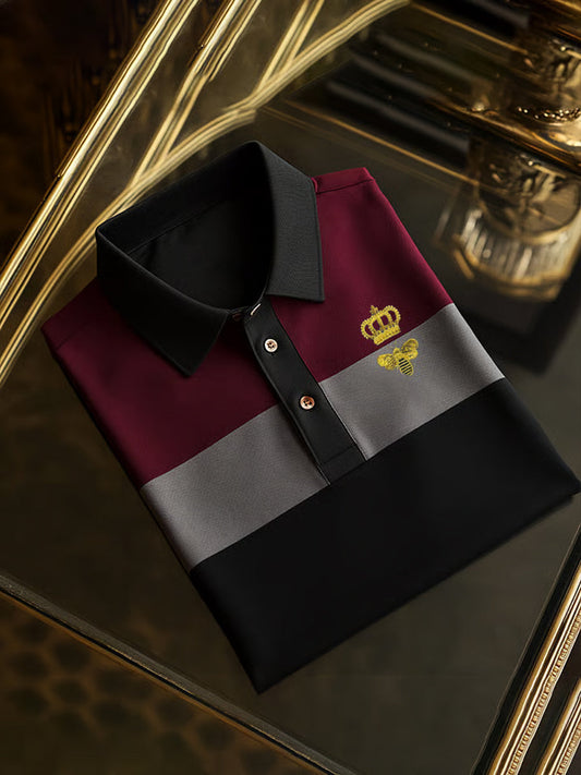 Męska koszulka polo Vintage Holiday Business Casual