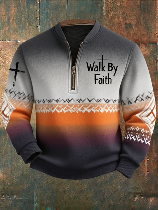 Męska bluza w stylu vintage Art Faith Casual