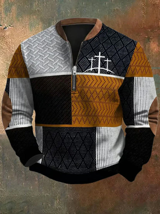 Męska bluza w stylu vintage Art Faith Casual