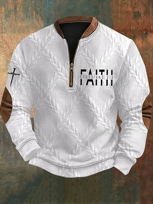 Męska bluza w stylu vintage Art Faith Casual