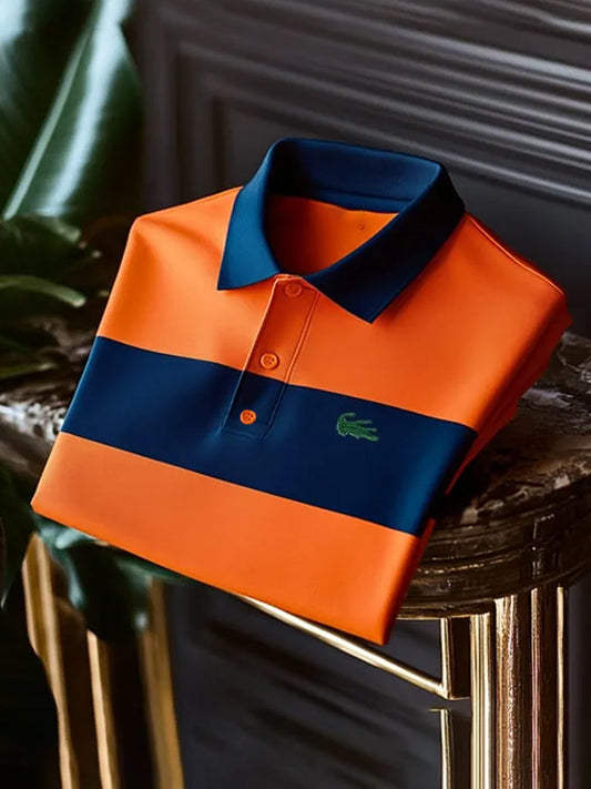 Męska koszulka polo Vintage Holiday Business Casual