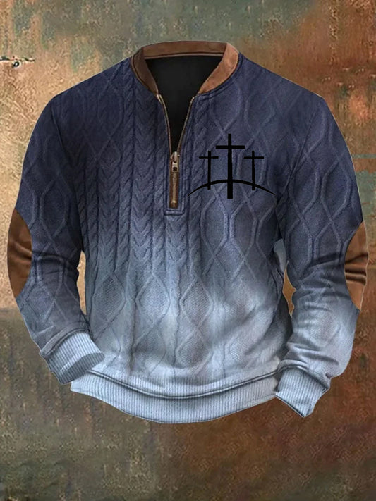 Męska bluza w stylu vintage Art Faith Casual