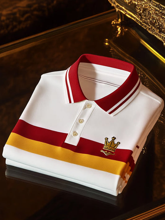 Męska koszulka polo Vintage Holiday Business Casual